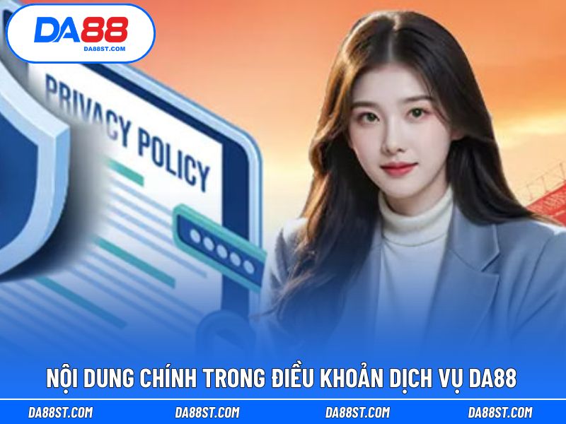 Nội dung xuất hiện trong quy định điều khoản sử dụng